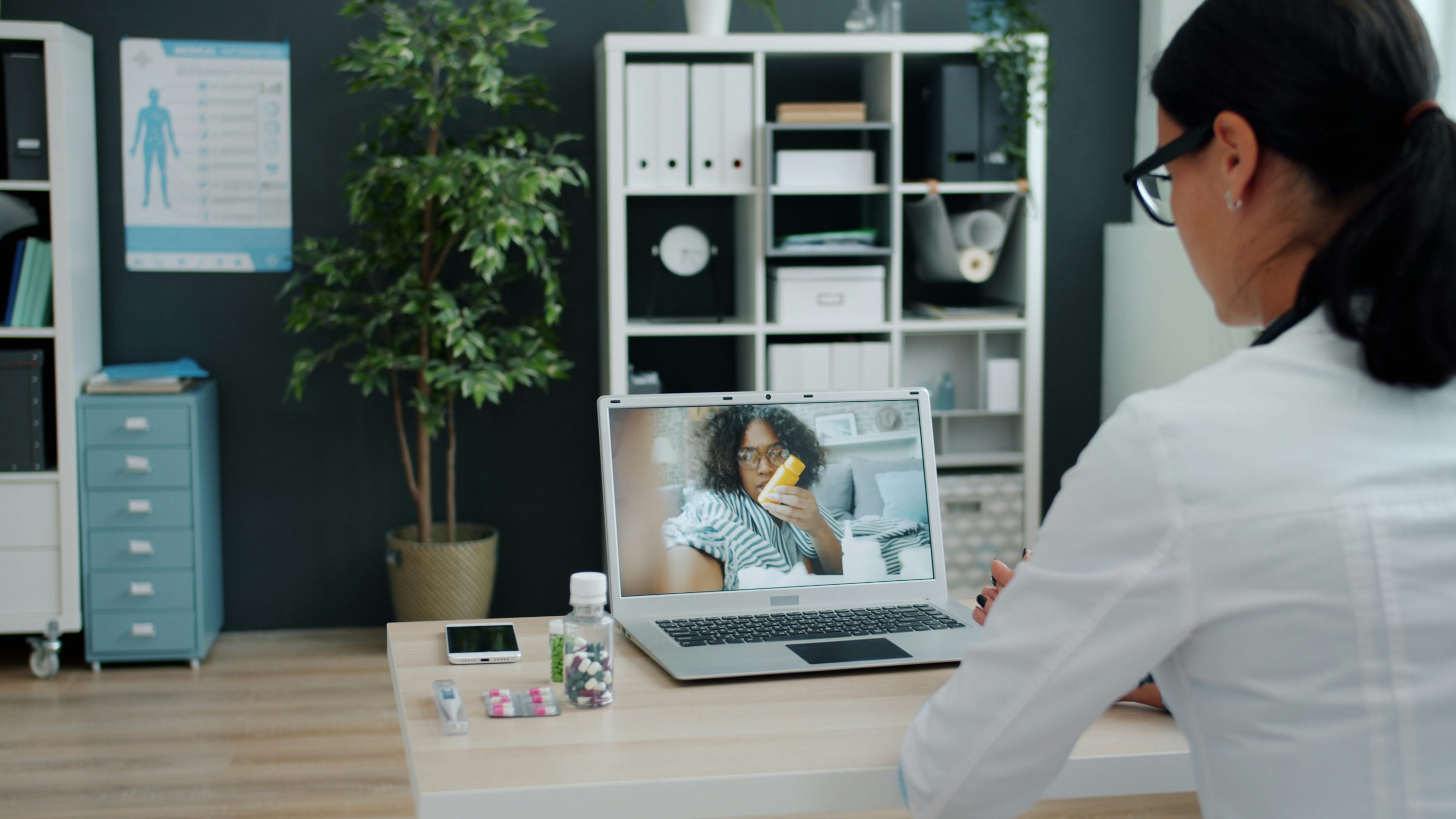 Photo of a caring health professional